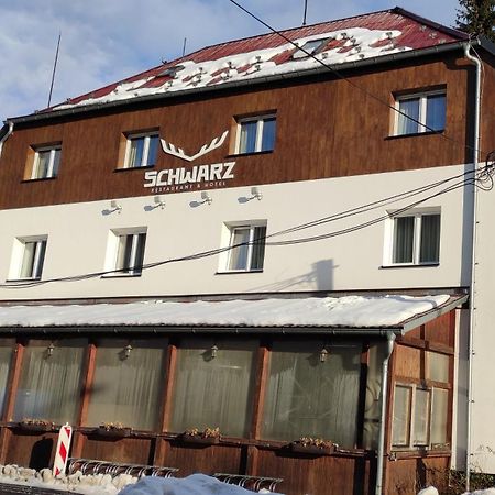 Hotel Schwarz Nové Hamry Exterior foto